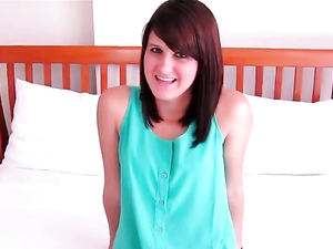 Teen Pussy Stretches Around His Big Dick